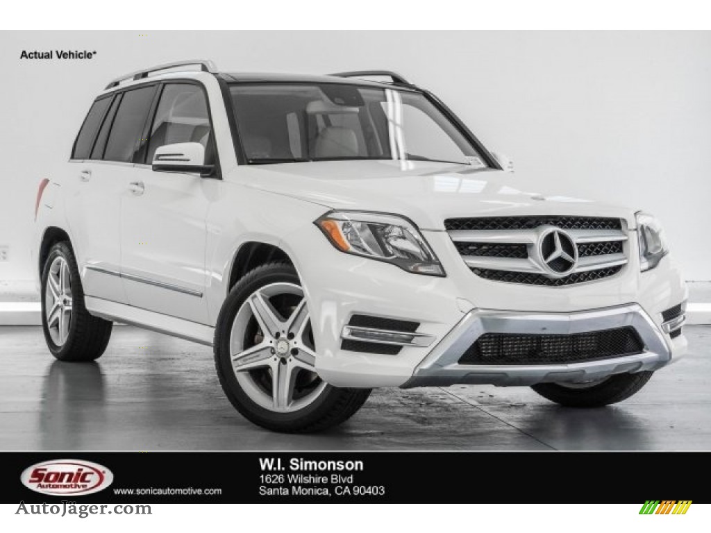 2015 GLK 250 BlueTEC 4Matic - Polar White / Sahara Beige/Mocha photo #1