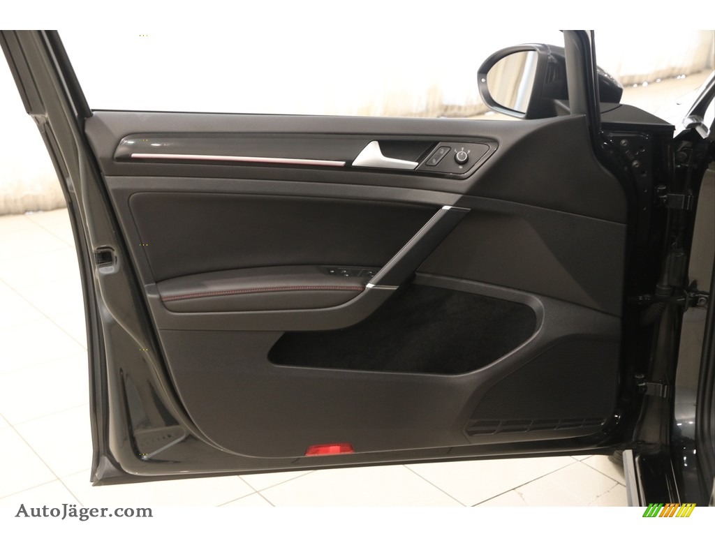 2015 Golf GTI 4-Door 2.0T Autobahn - Carbon Steel Metallic / Titan Black Leather photo #4