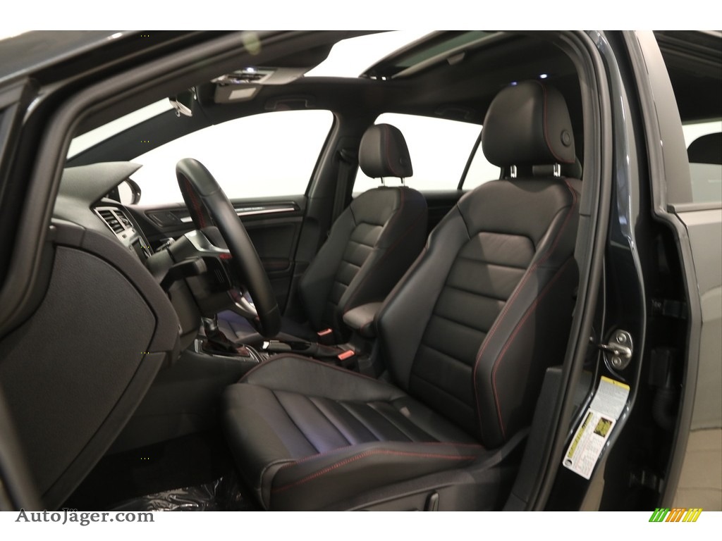 2015 Golf GTI 4-Door 2.0T Autobahn - Carbon Steel Metallic / Titan Black Leather photo #5