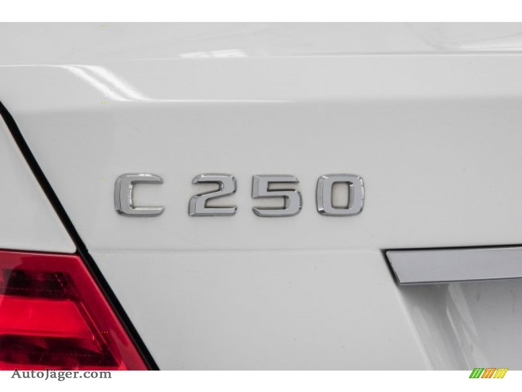 2015 C 250 Coupe - Polar White / Red/Black photo #7