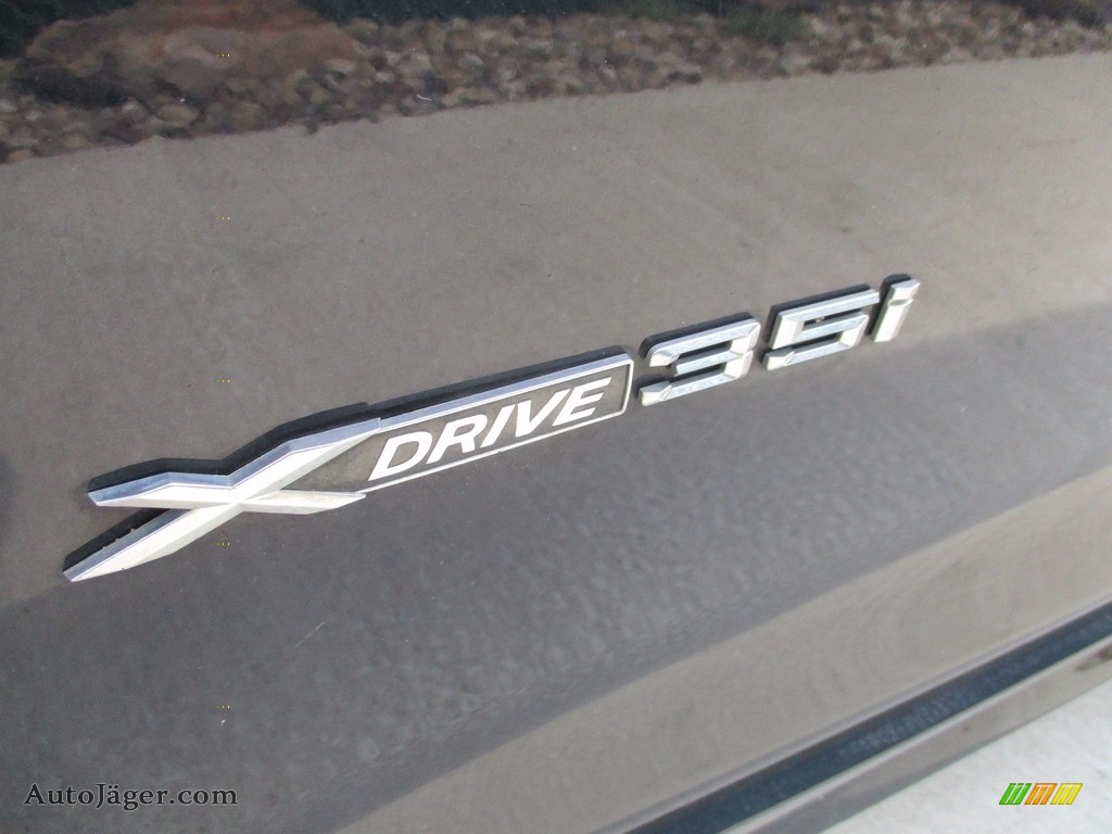 2014 X3 xDrive35i - Carbon Black Metallic / Oyster photo #7