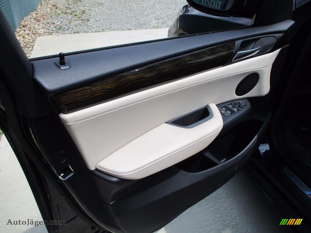 2014 X3 xDrive35i - Carbon Black Metallic / Oyster photo #8