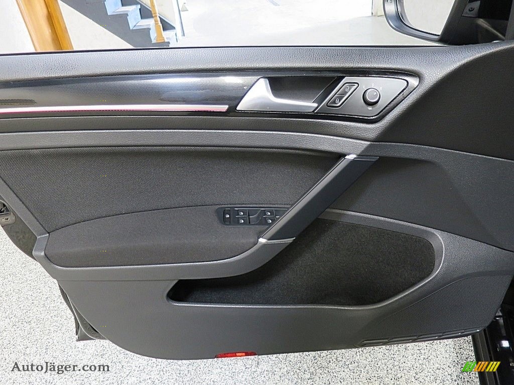 2015 Golf GTI 4-Door 2.0T S - Carbon Steel Metallic / Titan Black Leather photo #16
