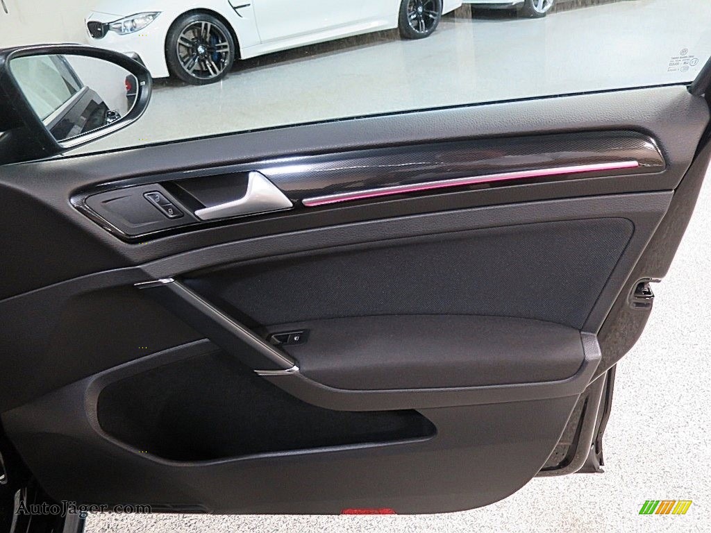 2015 Golf GTI 4-Door 2.0T S - Carbon Steel Metallic / Titan Black Leather photo #17