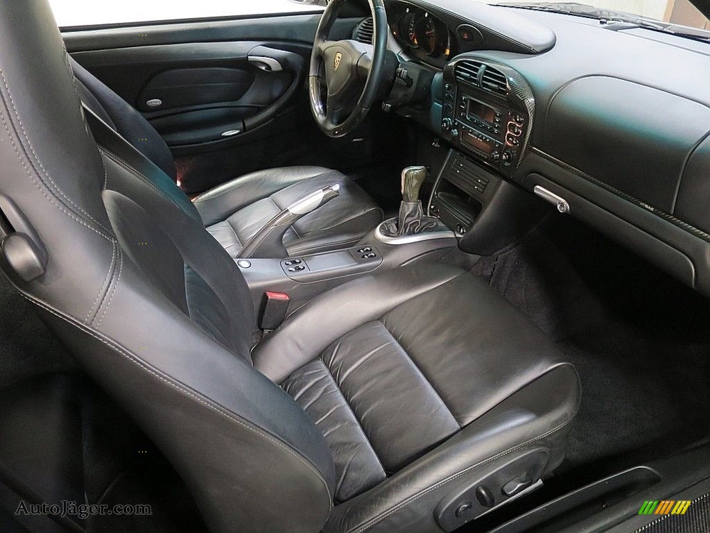 2002 911 Carrera 4 Cabriolet - Seal Grey Metallic / Black photo #18