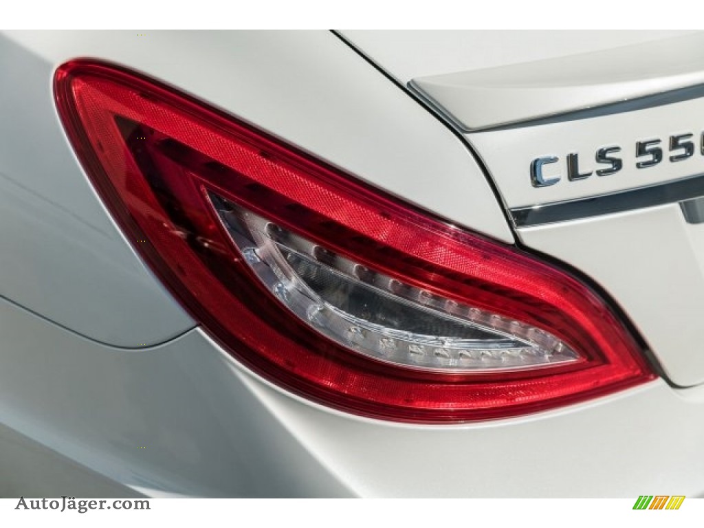 2014 CLS 550 Coupe - Diamond White Metallic / Almond/Mocha photo #16
