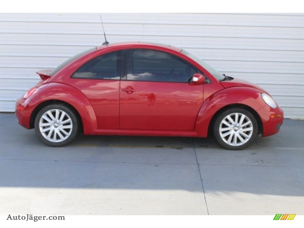 2008 New Beetle S Coupe - Salsa Red / Cream Beige photo #11