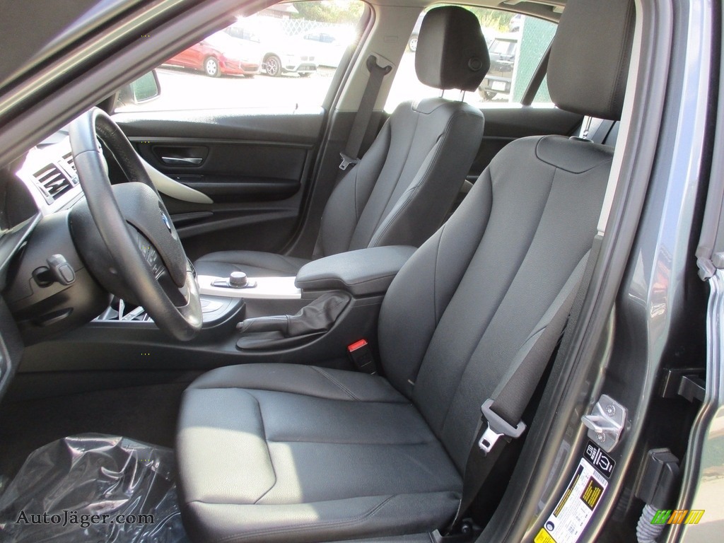 2014 3 Series 320i xDrive Sedan - Mineral Grey Metallic / Black photo #12