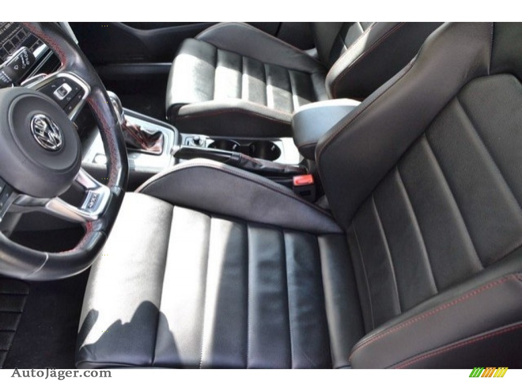 2015 Golf GTI 4-Door 2.0T SE - Pure White / Titan Black Leather photo #11
