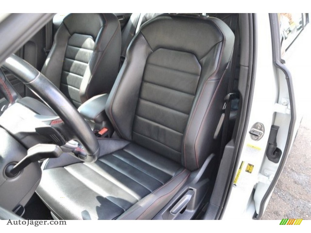 2015 Golf GTI 4-Door 2.0T SE - Pure White / Titan Black Leather photo #12