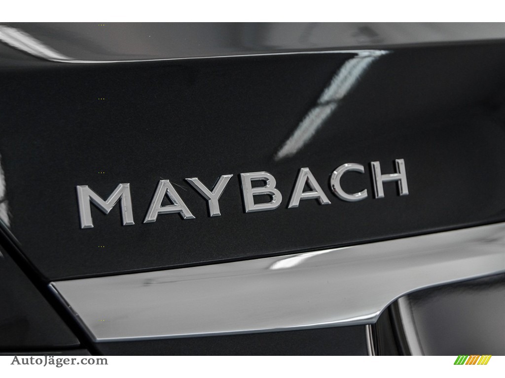 2018 S Maybach S 560 4Matic - Magnetite Black Metallic / Porcelain/Black photo #28