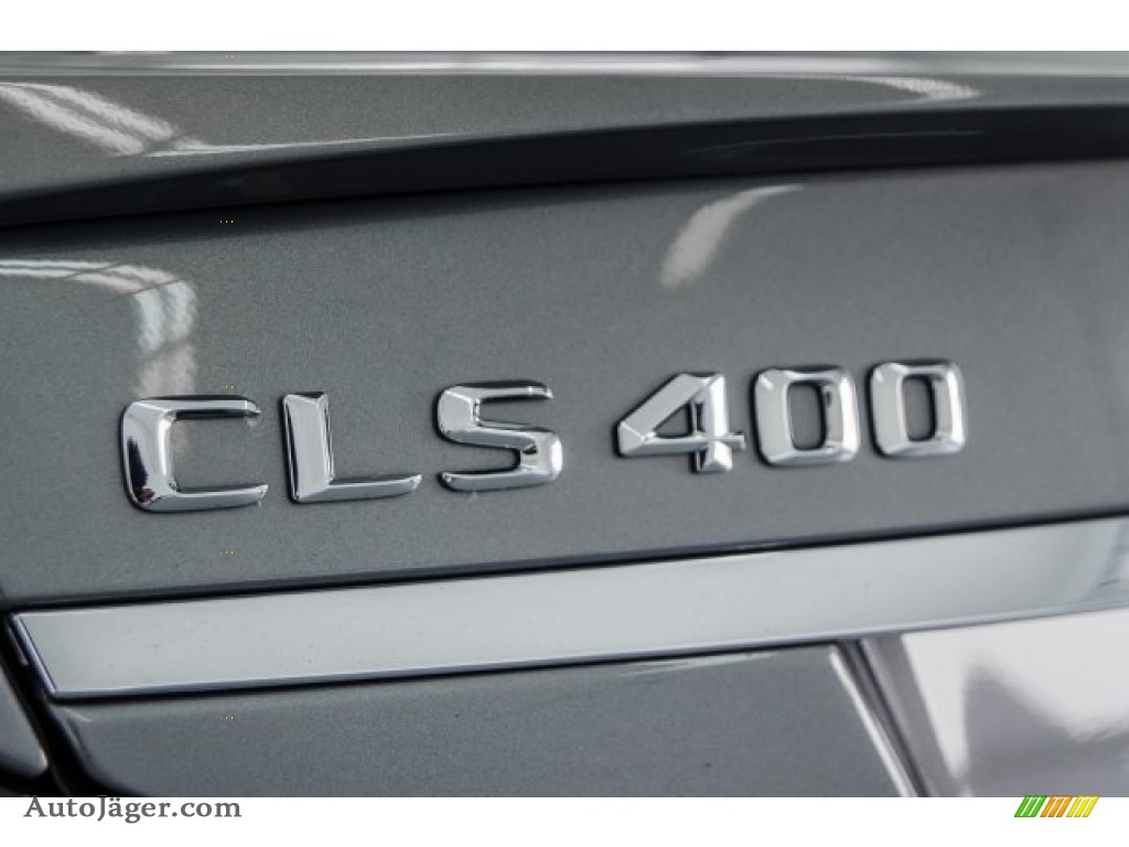 2015 CLS 400 Coupe - Palladium Silver Metallic / Silk Beige/Espresso Brown photo #7