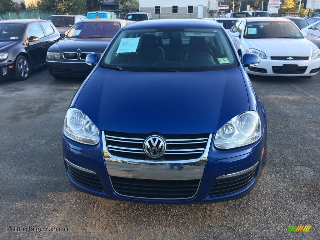 2008 Jetta SE Sedan - Blue Graphite Metallic / Anthracite Black photo #1