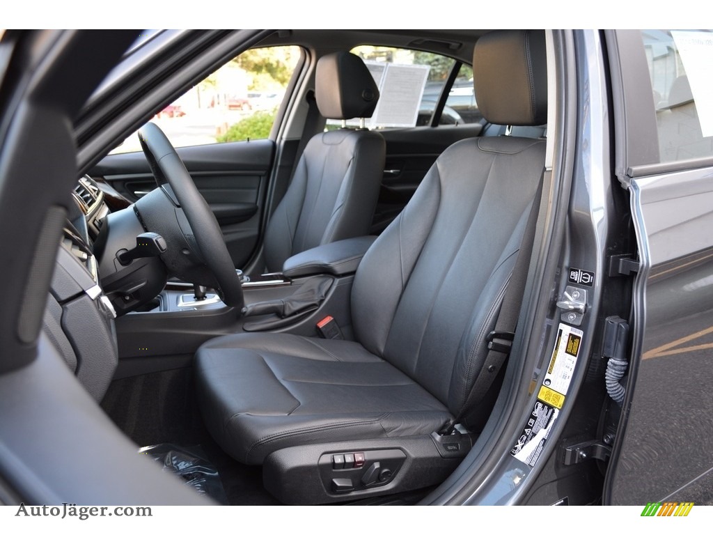 2014 3 Series 328i xDrive Sedan - Mineral Grey Metallic / Black photo #13