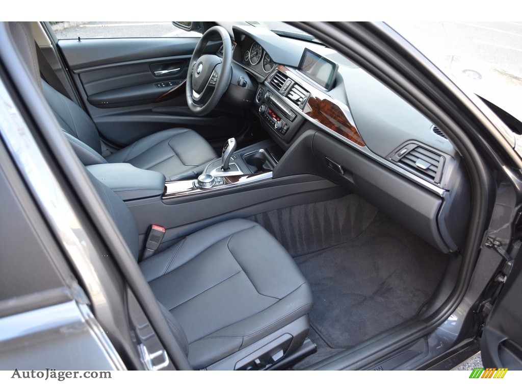 2014 3 Series 328i xDrive Sedan - Mineral Grey Metallic / Black photo #27