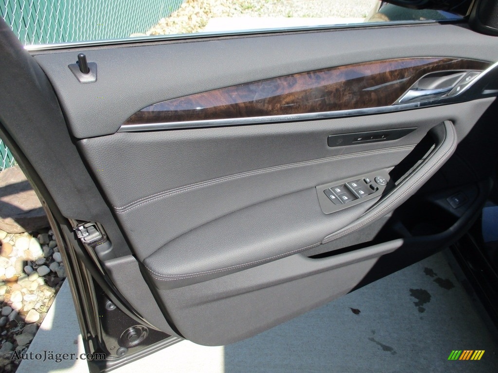 2018 5 Series 540i xDrive Sedan - Dark Graphite Metallic / Black photo #9