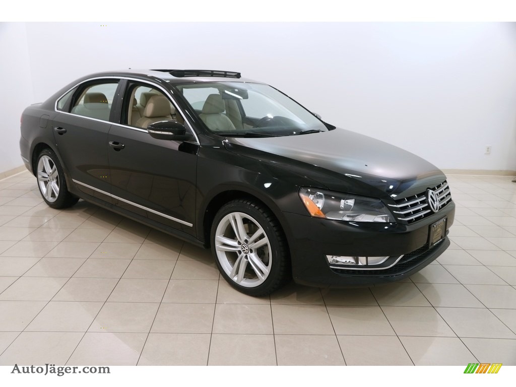 Black / Titan Black Volkswagen Passat TDI SEL