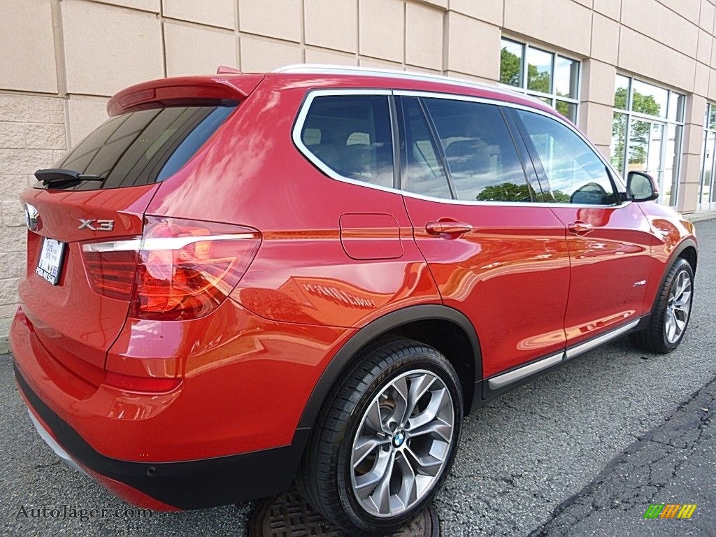 2015 X3 xDrive28i - Melbourne Red Metallic / Oyster photo #5