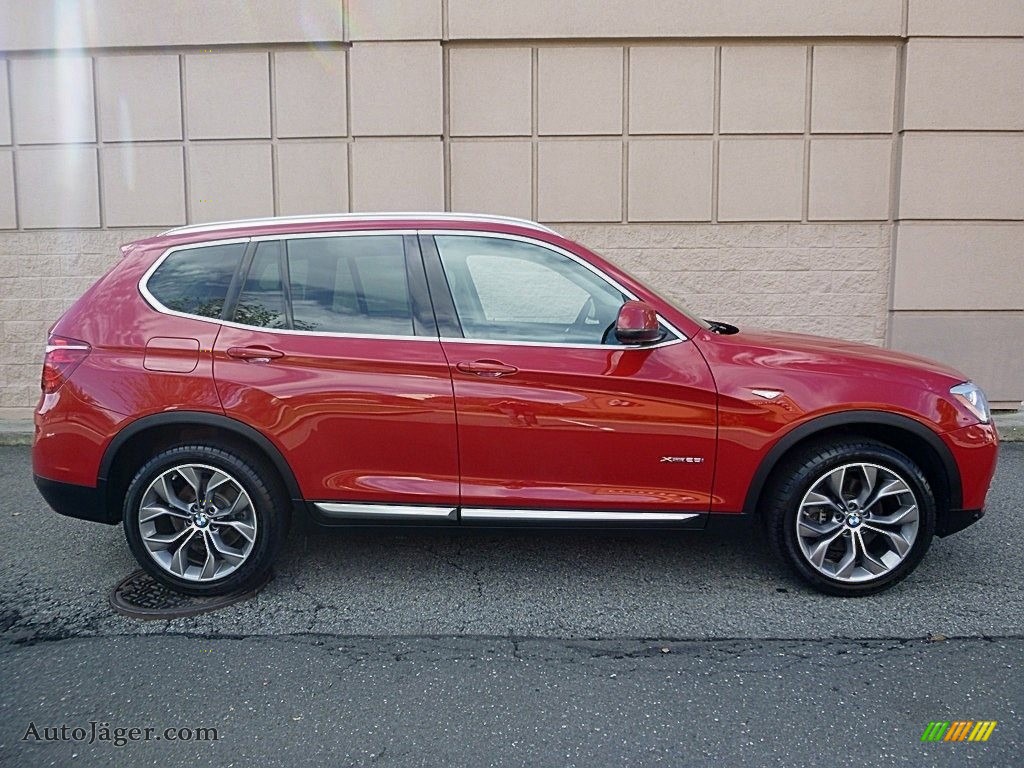 2015 X3 xDrive28i - Melbourne Red Metallic / Oyster photo #6