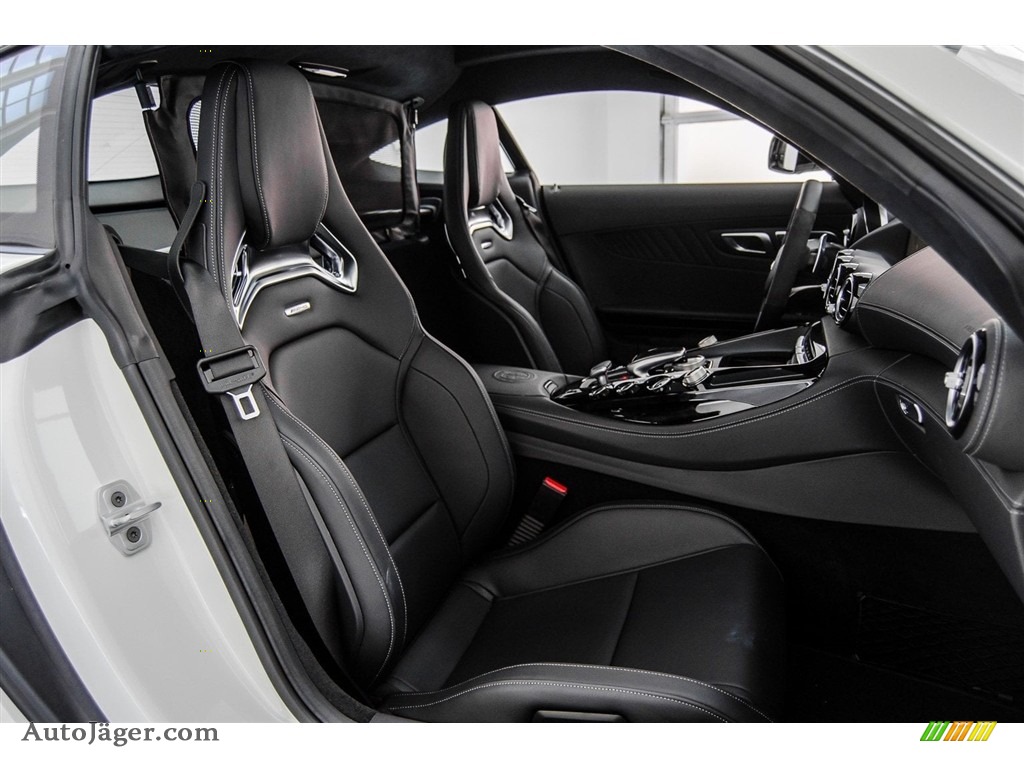 2017 AMG GT S Coupe - designo Diamond White Metallic / Black photo #6