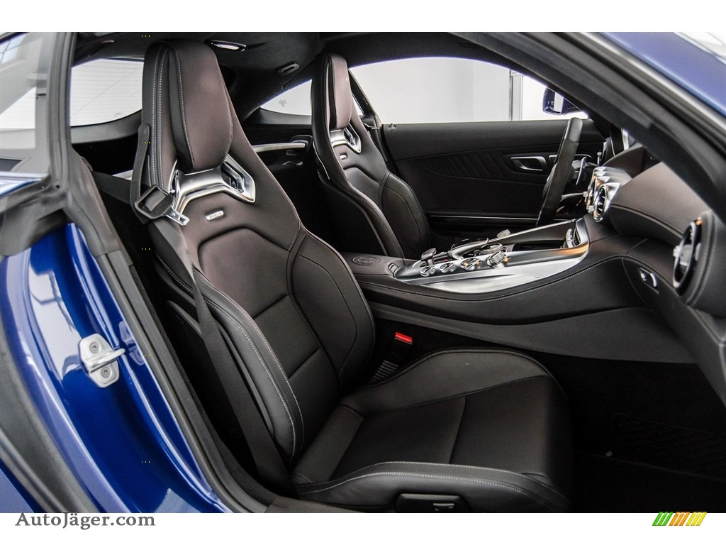 2017 AMG GT S Coupe - Brilliant Blue Metallic / Black photo #37