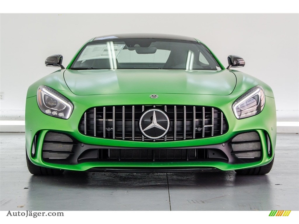 2018 AMG GT R Coupe - AMG Green Hell Magno / Black w/Dinamica photo #2