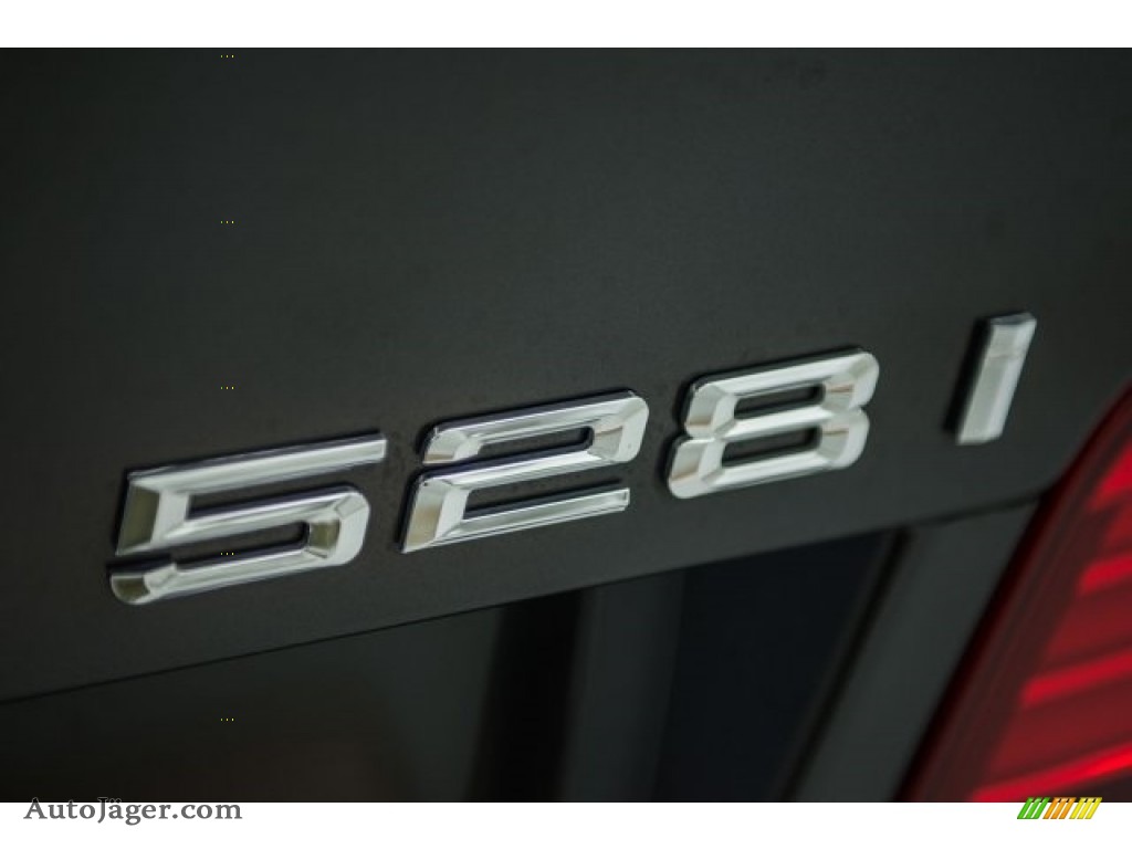 2014 5 Series 528i Sedan - Dark Graphite Metallic / Cinnamon Brown photo #7