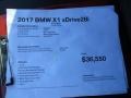 BMW X1 xDrive28i Glacier Silver Metallic photo #13