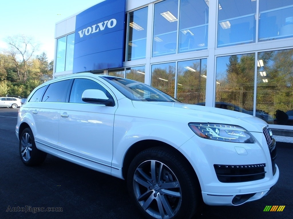 Cararra White / Espresso Audi Q7 3.0 Premium Plus quattro