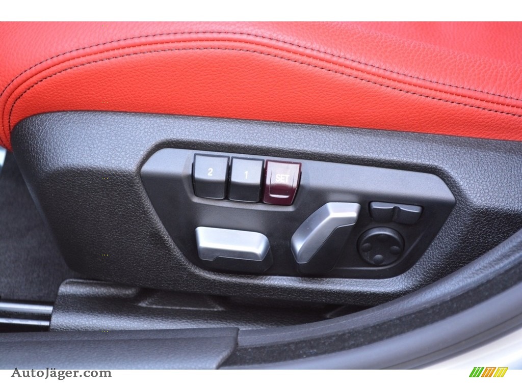 2018 4 Series 430i xDrive Gran Coupe - Glacier Silver Metallic / Coral Red photo #12