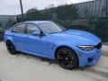 BMW M3 Sedan Yas Marina Blue Metallic photo #1