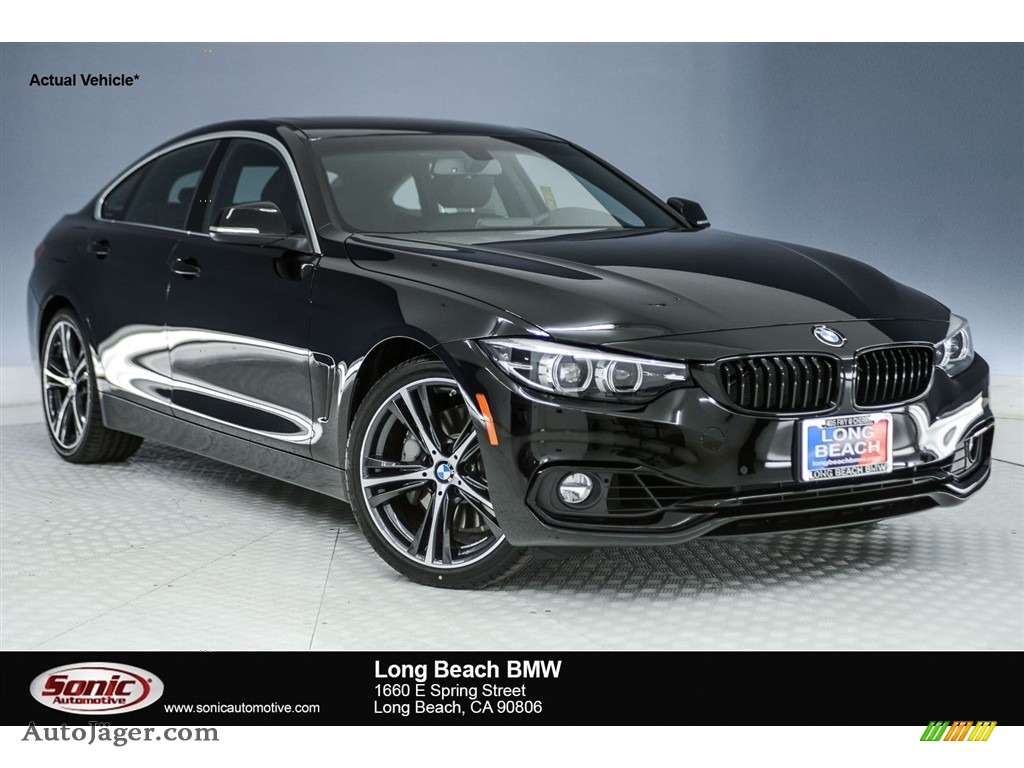 Jet Black / Black BMW 4 Series 440i Gran Coupe