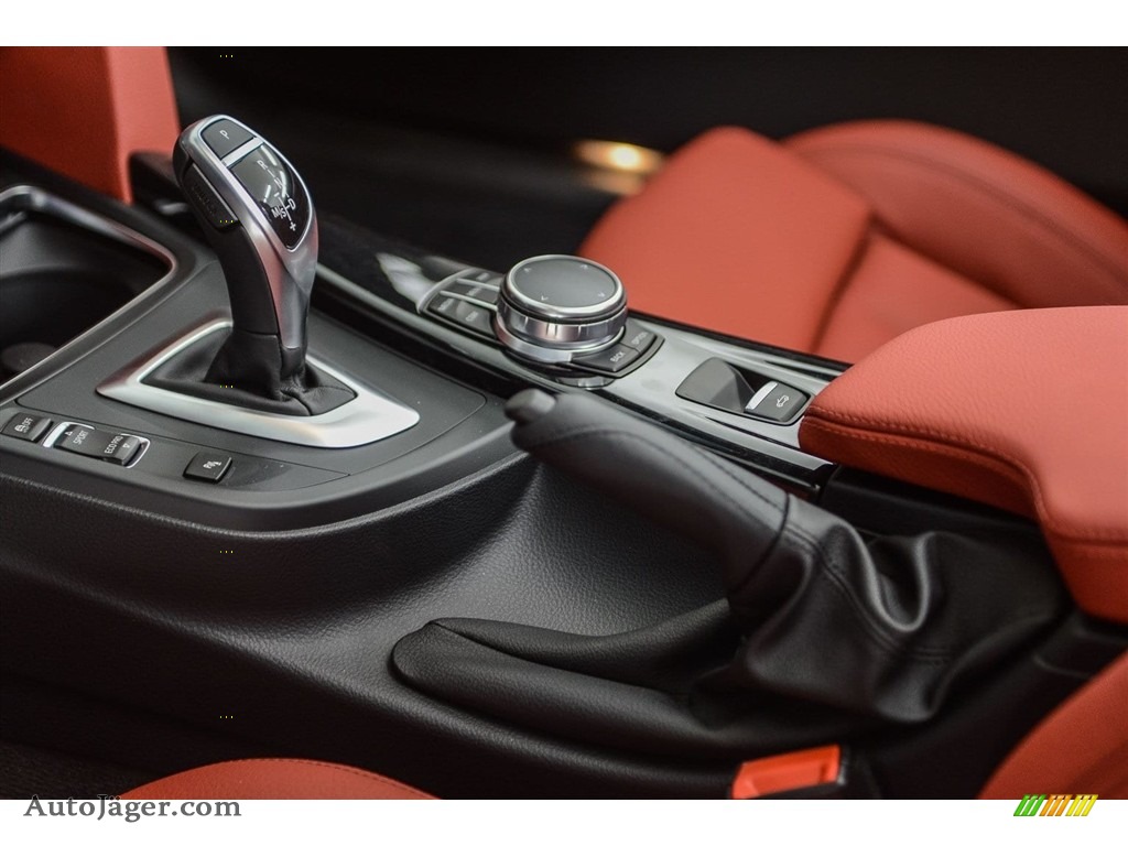 2018 4 Series 440i Convertible - Jet Black / Coral Red photo #7