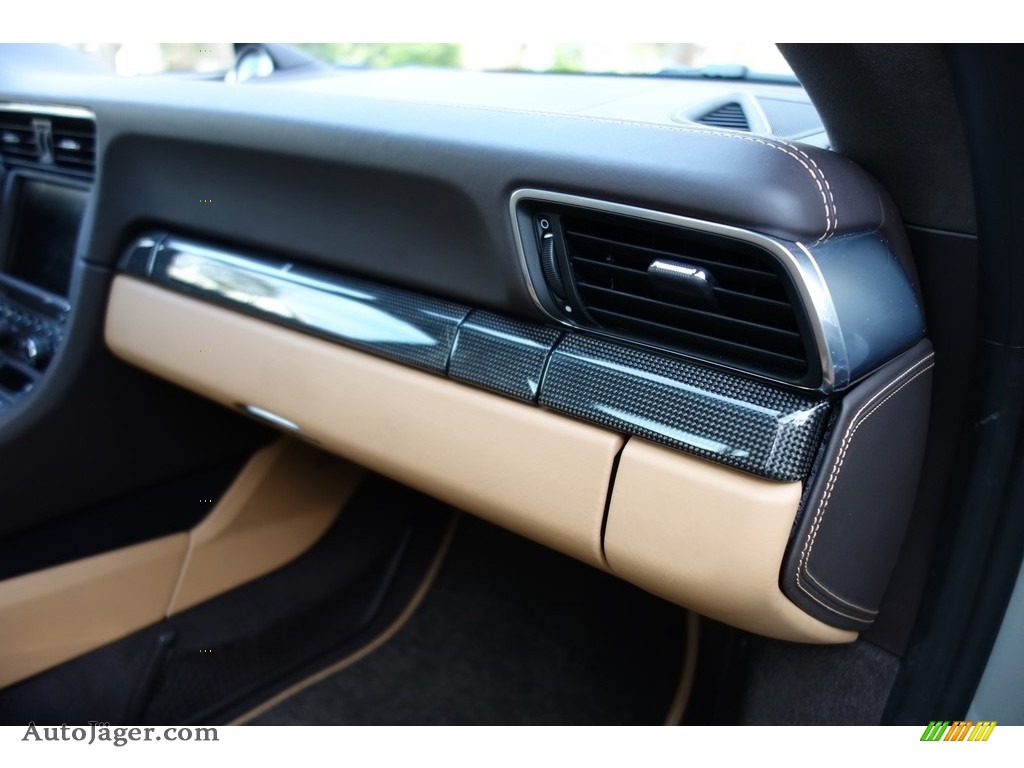 2015 911 Turbo S Coupe - GT Silver Metallic / Espresso/Cognac Natural Leather photo #14