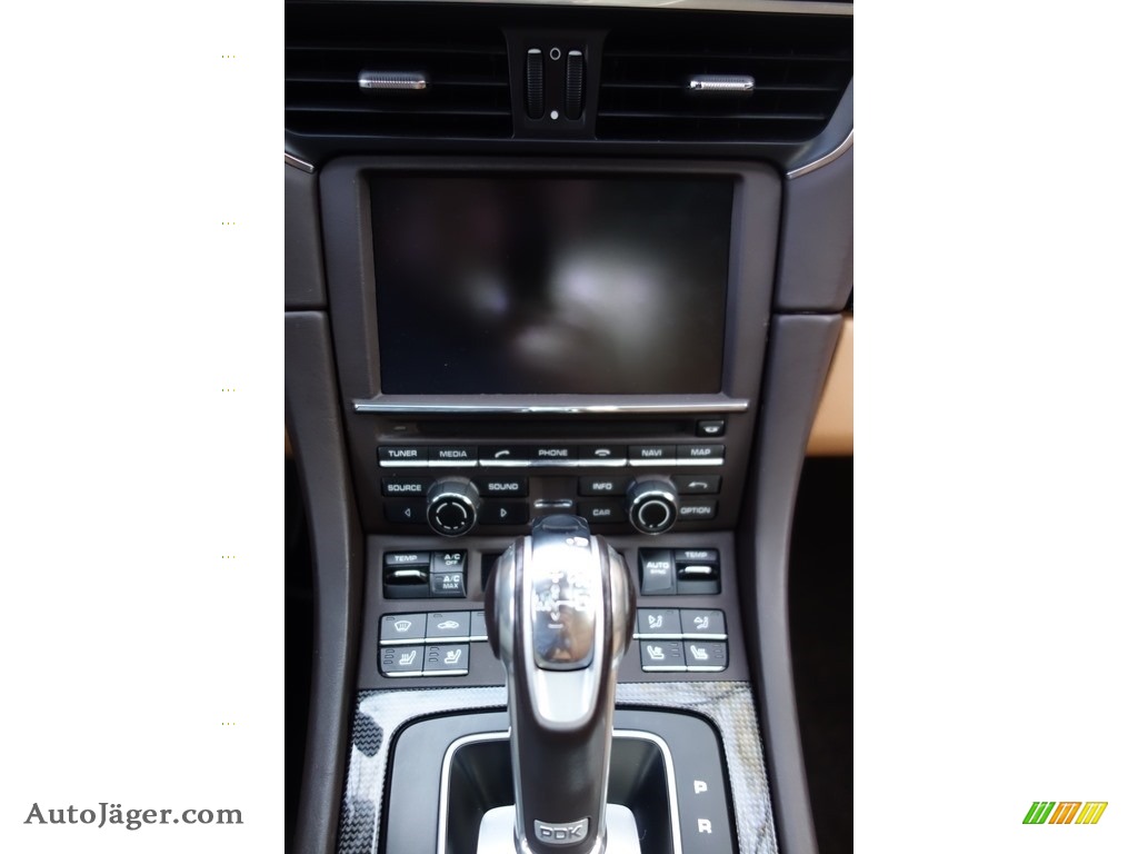 2015 911 Turbo S Coupe - GT Silver Metallic / Espresso/Cognac Natural Leather photo #24