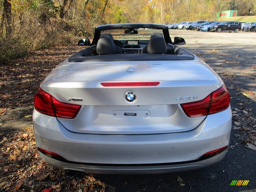 2018 4 Series 430i xDrive Convertible - Glacier Silver Metallic / Black photo #7 2018 4 Series 430i xDrive Convertible - Glacier Silver Metallic / Black photo #7