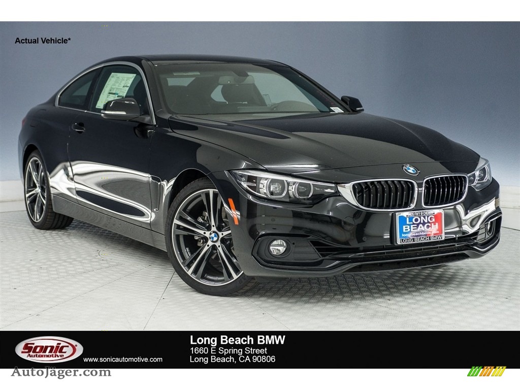 Black Sapphire Metallic / Black BMW 4 Series 430i Coupe
