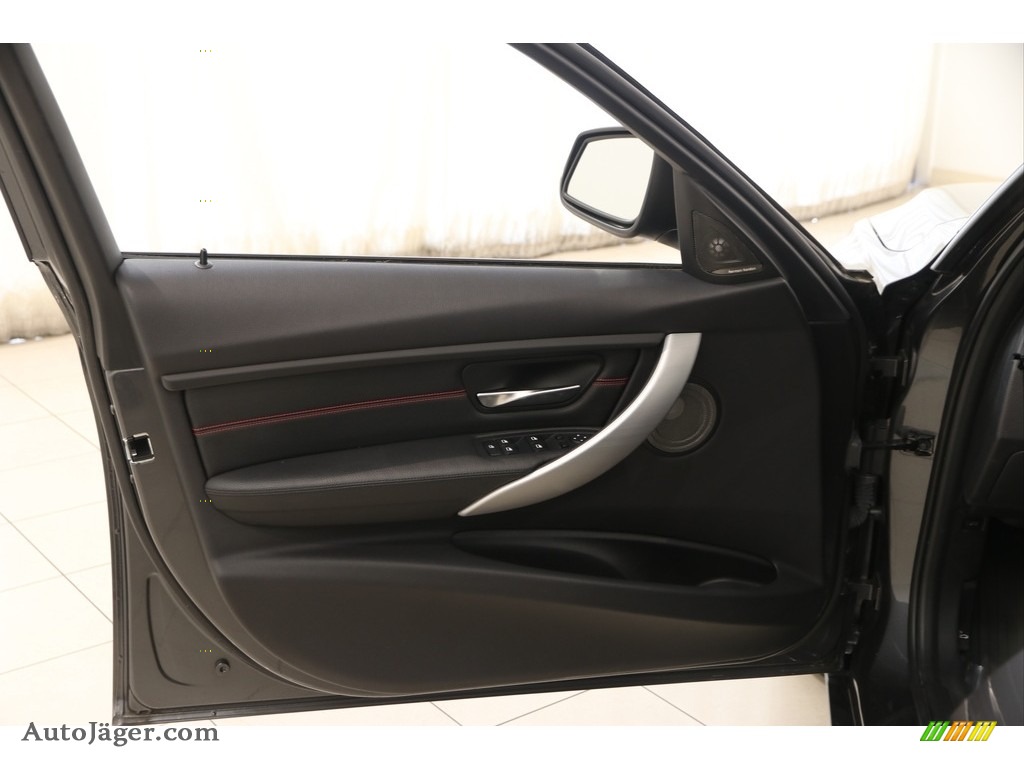 2013 3 Series 328i xDrive Sedan - Mineral Grey Metallic / Coral Red/Black photo #4