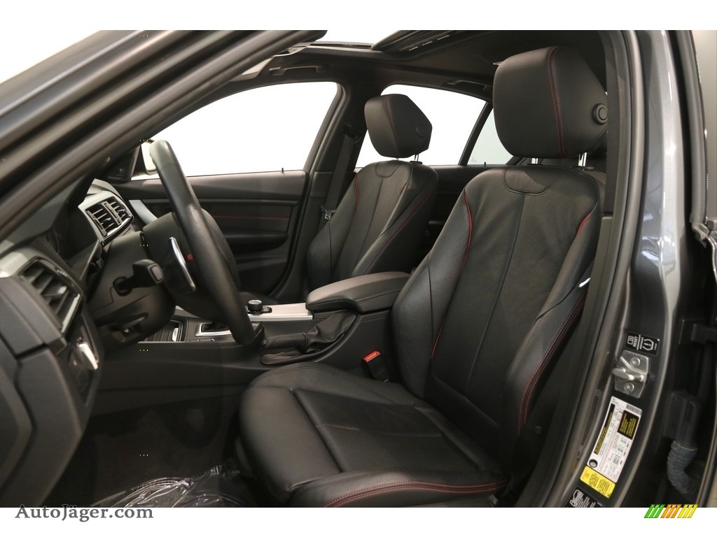 2013 3 Series 328i xDrive Sedan - Mineral Grey Metallic / Coral Red/Black photo #5