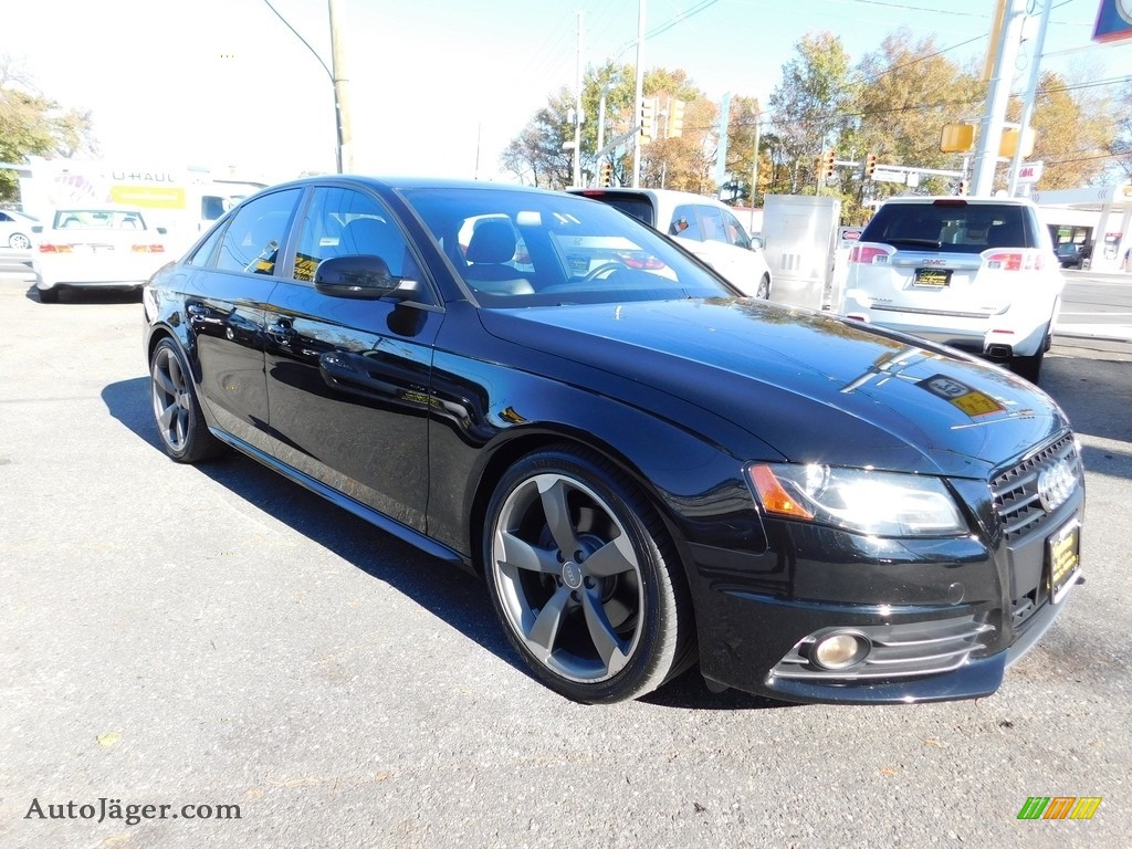 2012 A4 2.0T quattro Sedan - Brilliant Black / Black photo #1