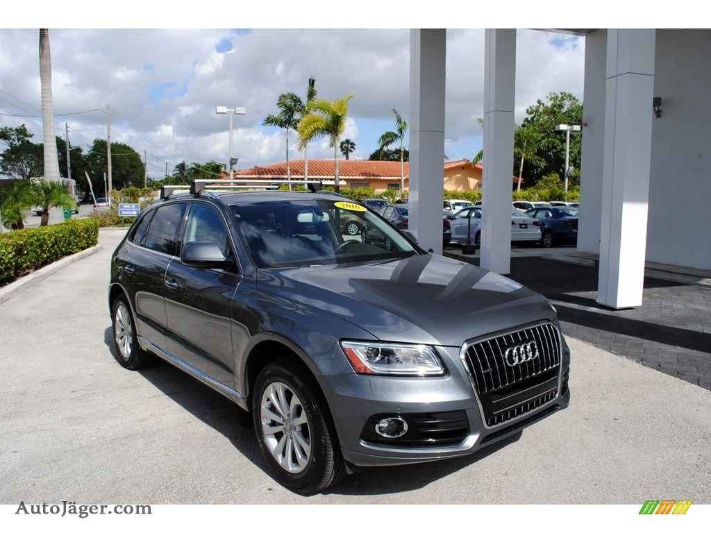 2016 Q5 2.0 TFSI Premium Plus quattro - Monsoon Gray Metallic / Titanium Gray photo #1