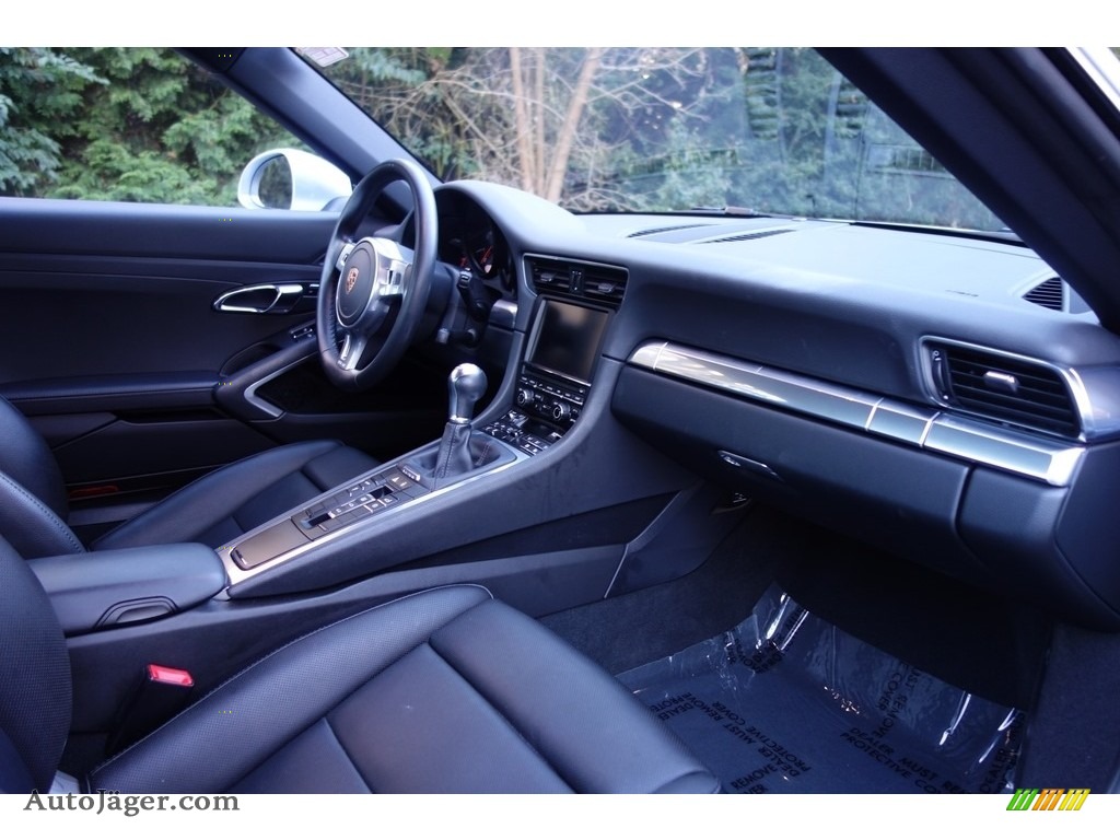 2015 911 Carrera Coupe - Rhodium Silver Metallic / Black photo #17