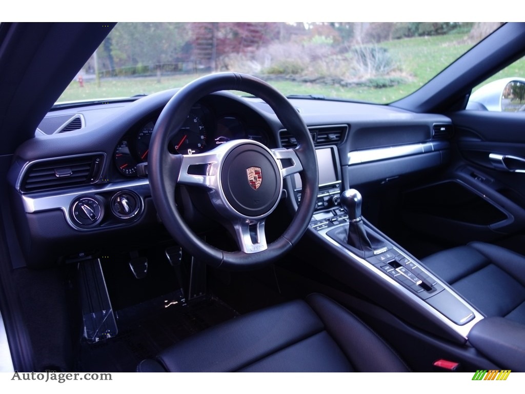 2015 911 Carrera Coupe - Rhodium Silver Metallic / Black photo #19