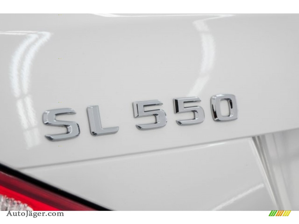 2014 SL 550 Roadster - Diamond White Metallic / Beige/Brown photo #7