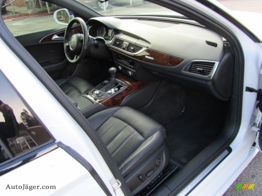 2014 A6 3.0T quattro Sedan - Ibis White / Black photo #22