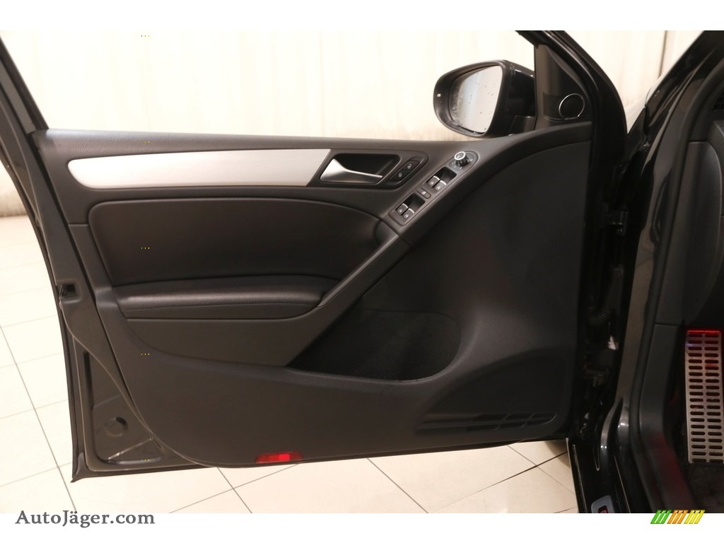 2013 GTI 4 Door Autobahn Edition - Carbon Steel Gray Metallic / Titan Black photo #4