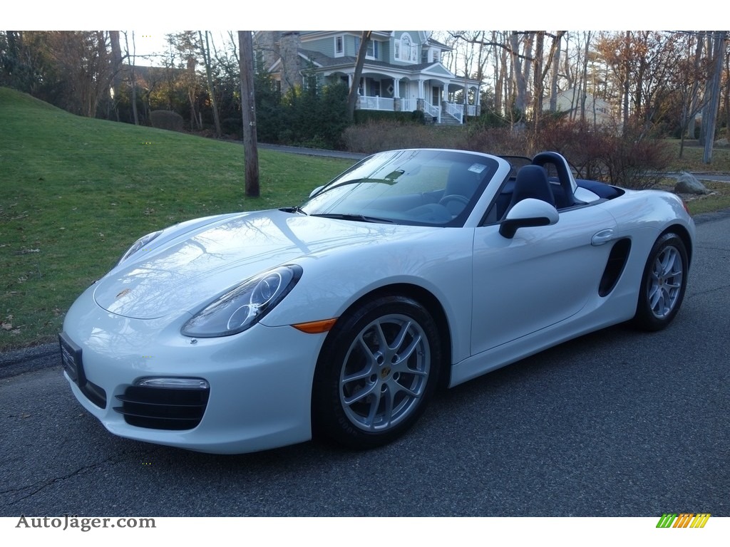 2015 Boxster  - White / Yachting Blue photo #1