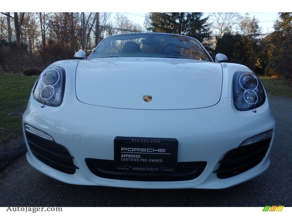 2015 Boxster  - White / Yachting Blue photo #2