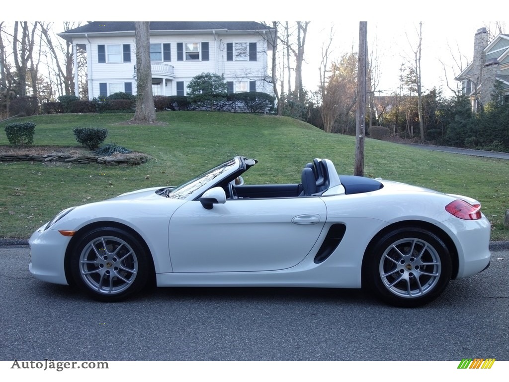 2015 Boxster  - White / Yachting Blue photo #3