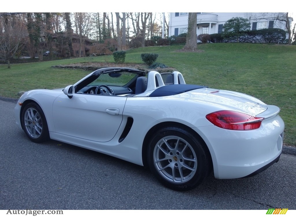 2015 Boxster  - White / Yachting Blue photo #4